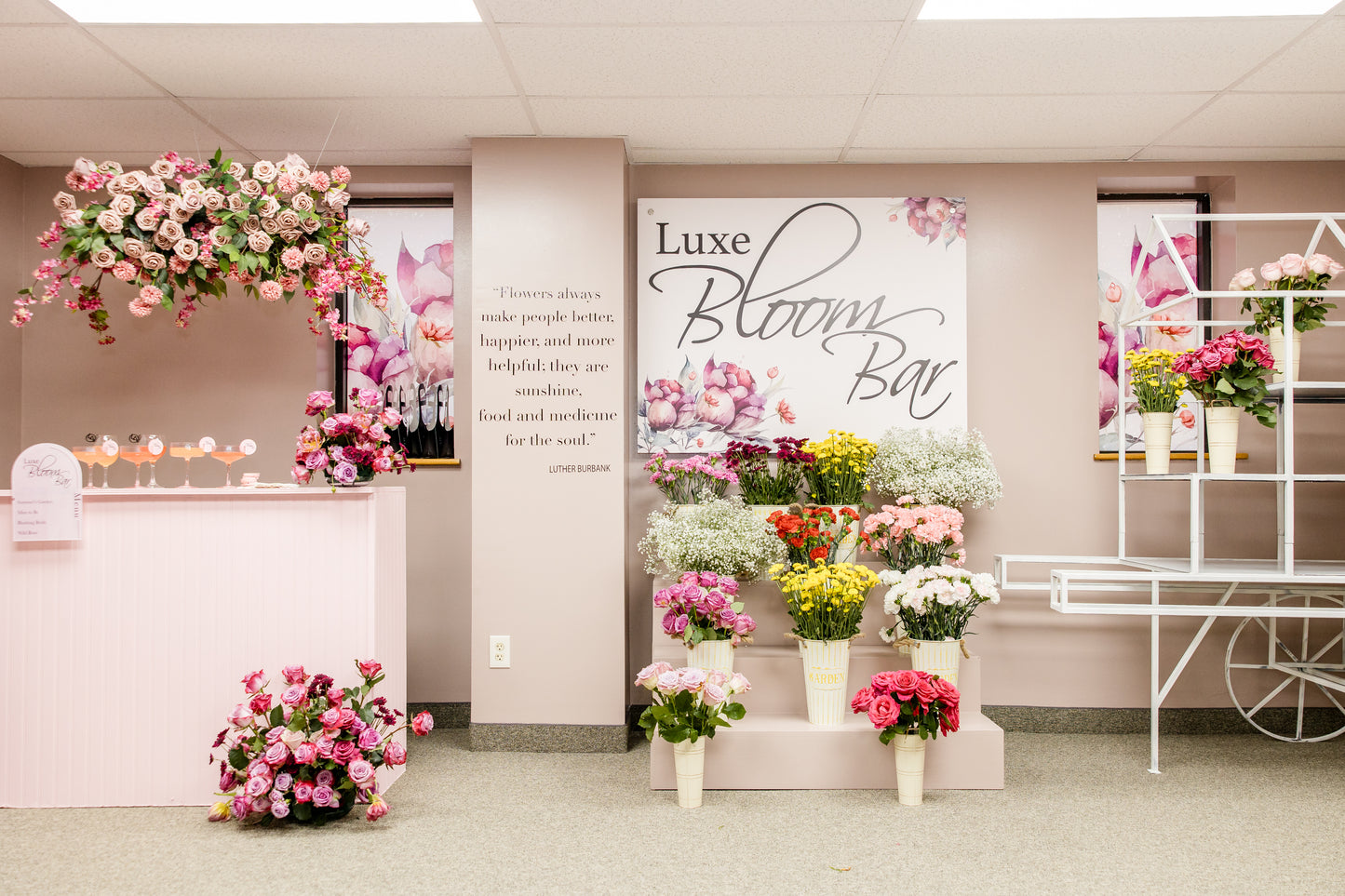 Luxe Bloom Bar