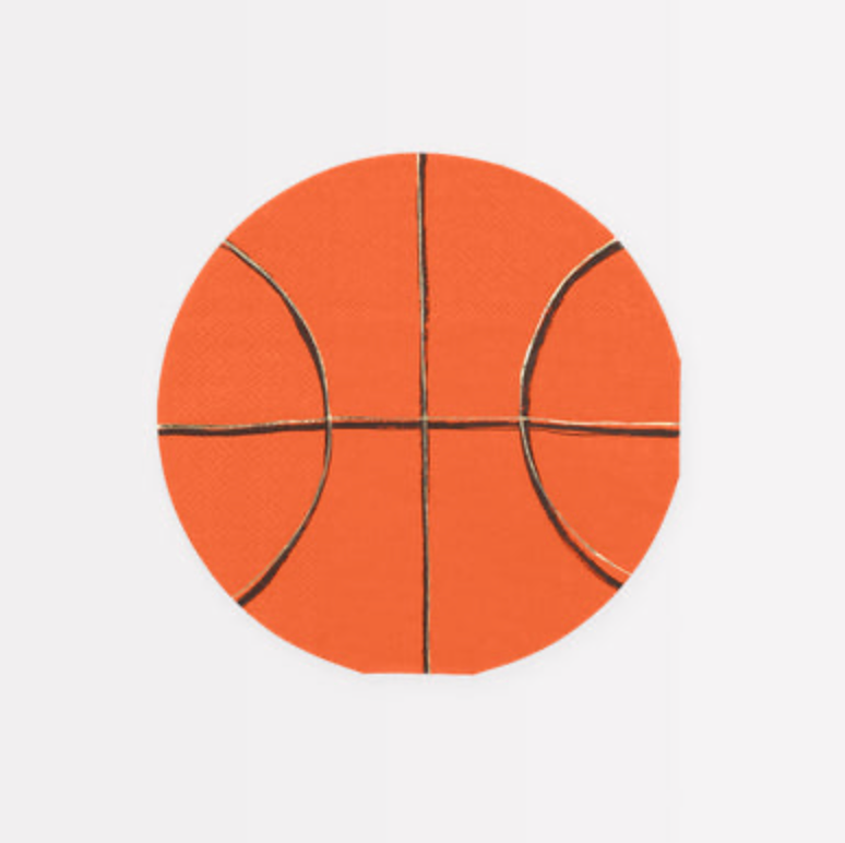 Basketball napkins