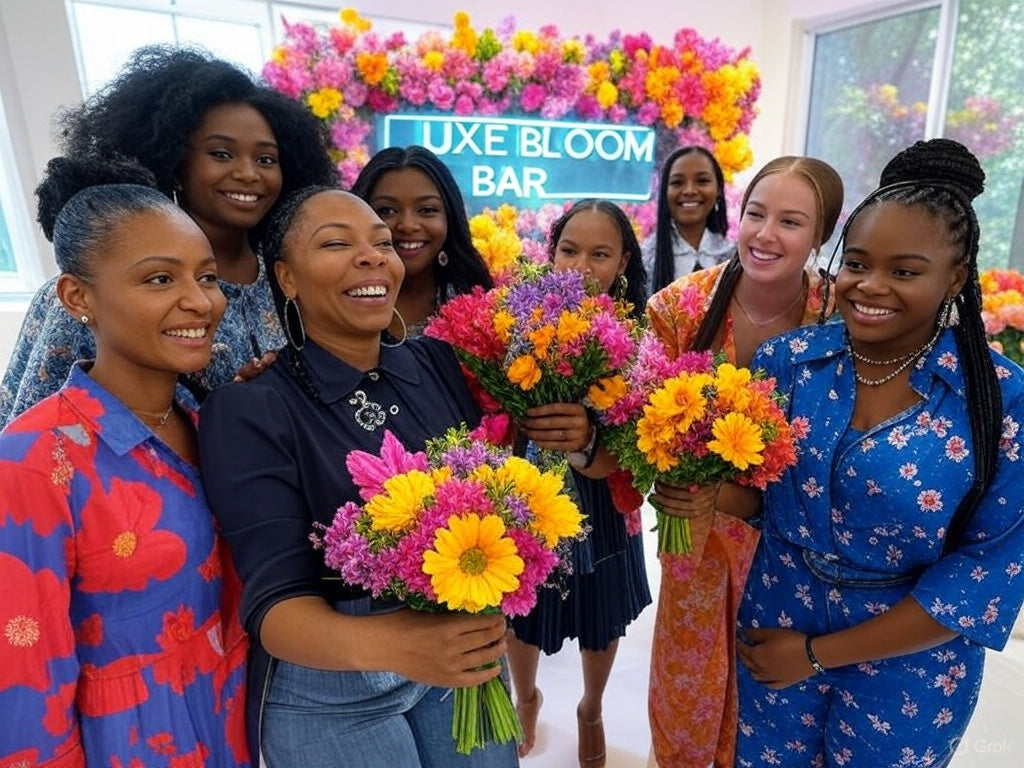 End Of Summer Blooms & Bonds: A Mommy & Me Floral Workshop