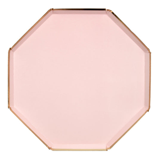 Dusky Pink Dinner Plates