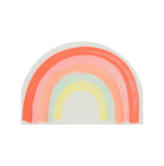 Neon Rainbow Napkins