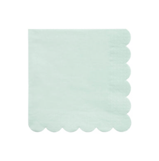 Large Mint Sorbet Paper Napkins