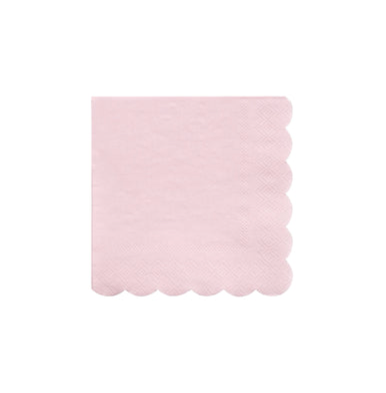 Small Candy Pink Paper Napkins