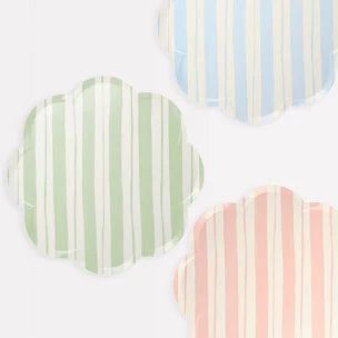 Striped Dinner Plates