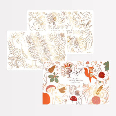 Thanksgiving Colouring Placemats